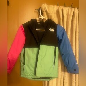 Girls northface jacket size 7